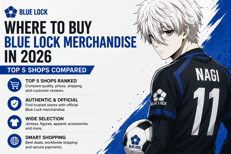 Where to Buy Blue Lock Merchandise in 2026: Top 5 Shops Compared