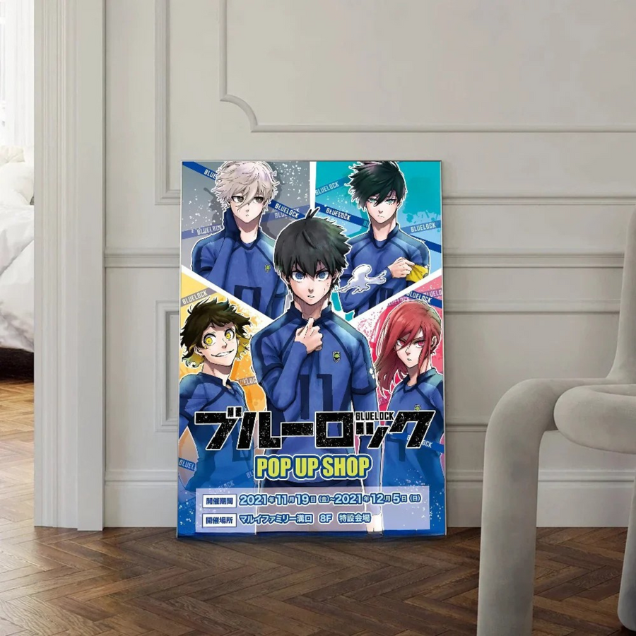 Poster Blue Lock HYPE - Affiche Murale Isagi Nagi Rin