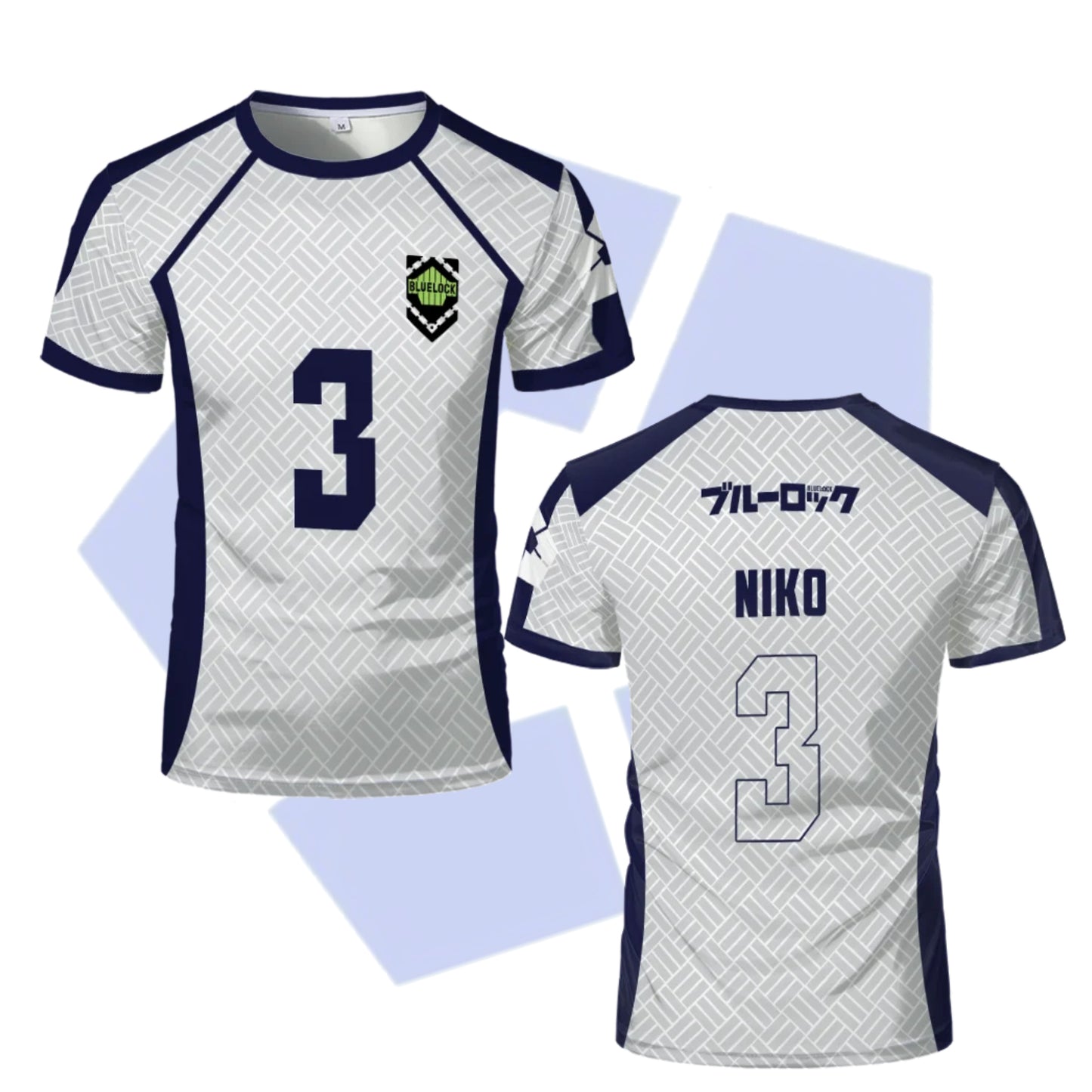 BlueLock Jersey – White Jersey (2025 Edition)