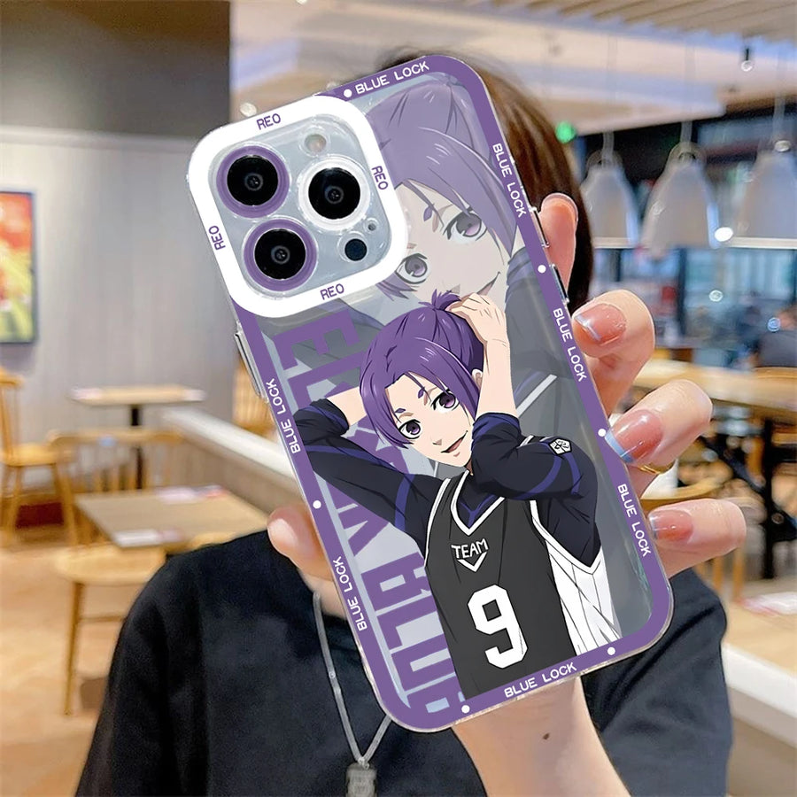 Coque iPhone Blue Lock - Protection Anime