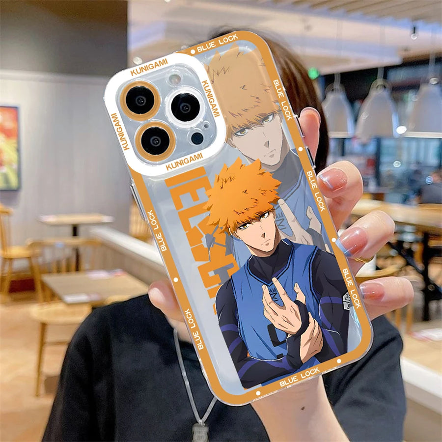 Coque iPhone Blue Lock - Protection Anime