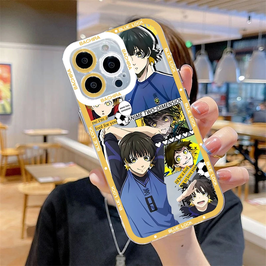 Coque iPhone Blue Lock - Protection Anime