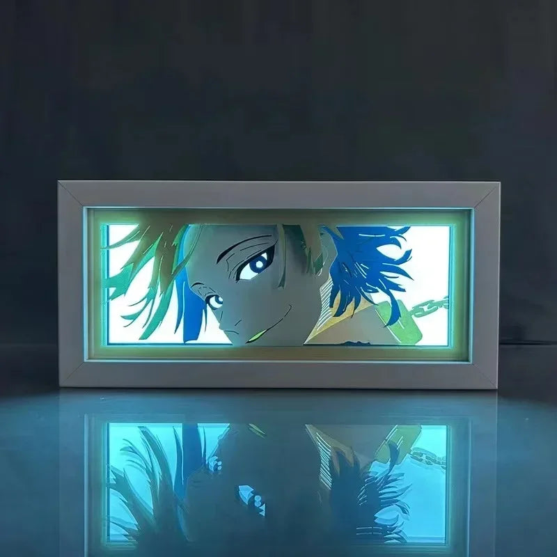 Lampe LED Blue Lock - Veilleuse Isagi Bachira Nagi