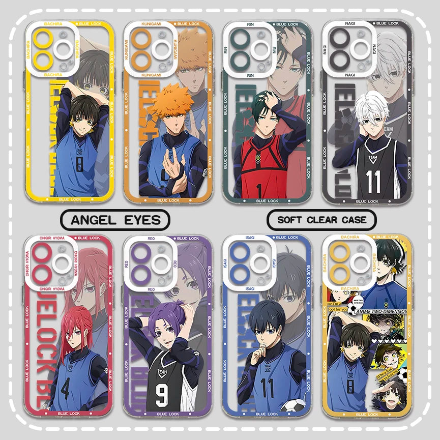 Coque iPhone Blue Lock - Protection Anime