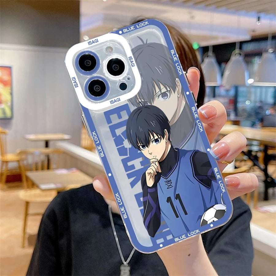 Coque iPhone Blue Lock - Protection Anime