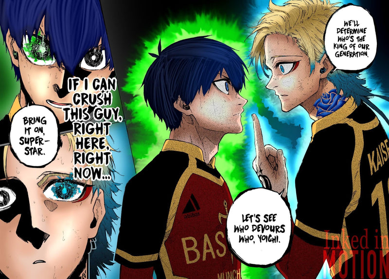 Isagi vs Kaiser : Qui Est le Vrai Ego de Blue Lock ?