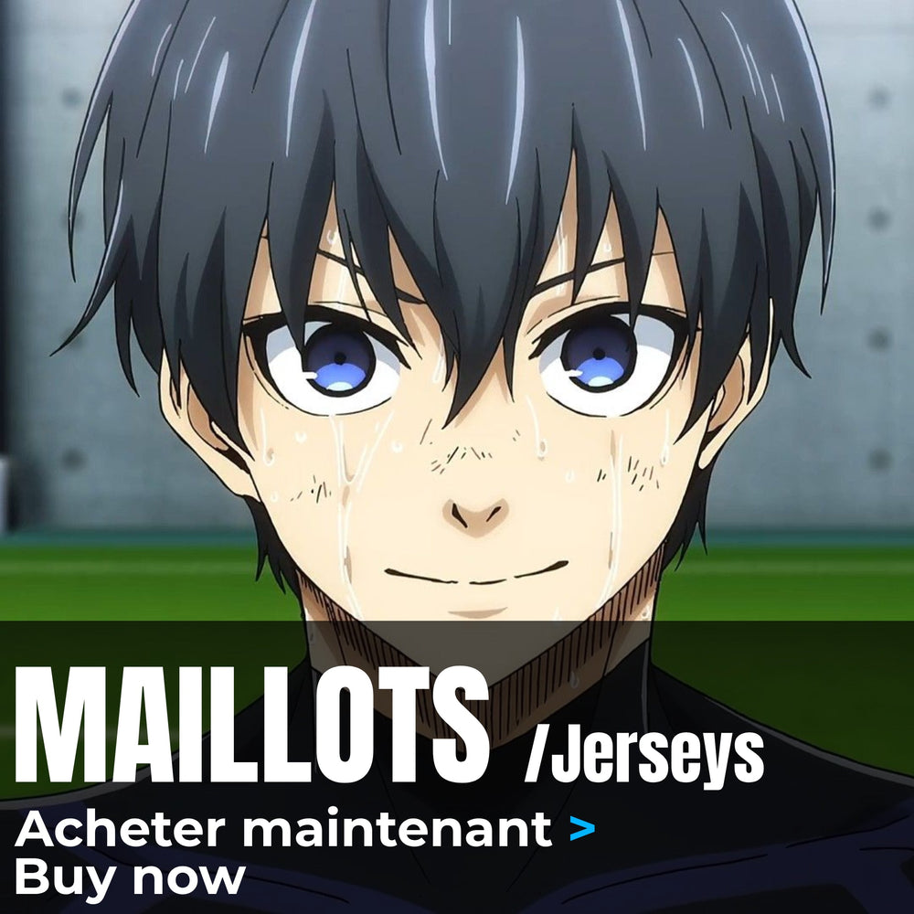 Blue Lock Store France | Maillots Blue Lock Officiels | Livraison Gratuite
