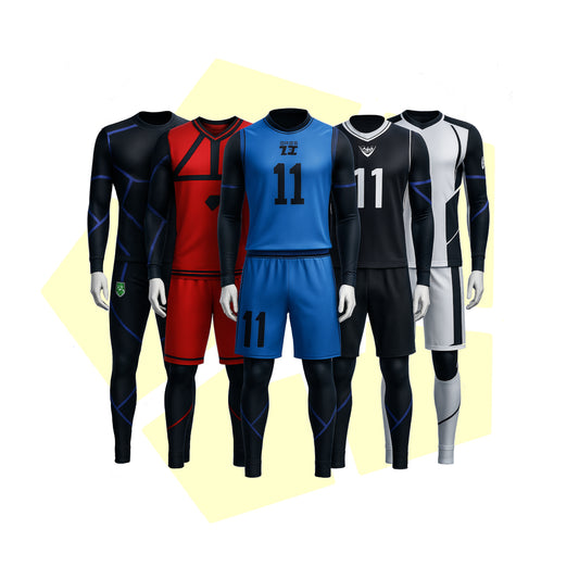 Blue Lock Cosplay Set – Isagi, Chigiri, Bachira