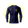 T-Shirt Compression Blue Lock - Maillot Sport Fitness