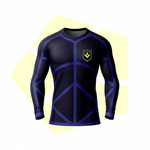 T-Shirt Compression Blue Lock - Maillot Sport Fitness