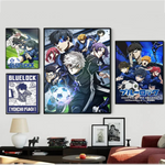 Poster Blue Lock HYPE - Affiche Murale Isagi Nagi Rin