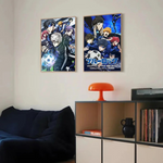 Poster Blue Lock HYPE - Affiche Murale Isagi Nagi Rin