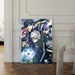 Poster Blue Lock HYPE - Affiche Murale Isagi Nagi Rin