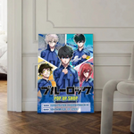 Poster Blue Lock HYPE - Affiche Murale Isagi Nagi Rin