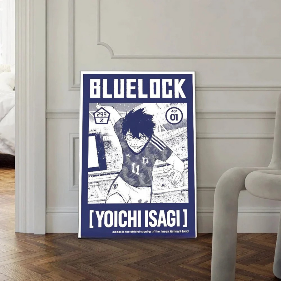 Poster Blue Lock HYPE - Affiche Murale Isagi Nagi Rin