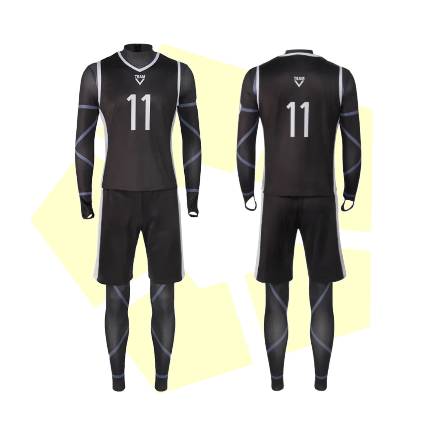 Blue Lock Cosplay Set – Isagi, Chigiri, Bachira