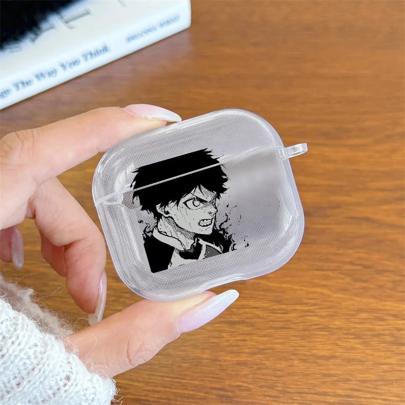Coque AirPods Blue Lock - Protection Anime