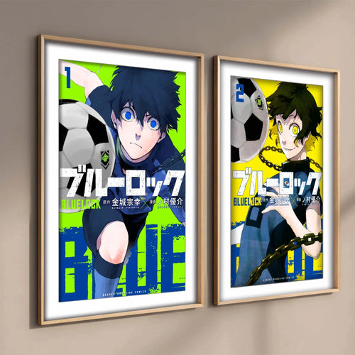 Poster Blue Lock Manga - Affiche Murale Anime