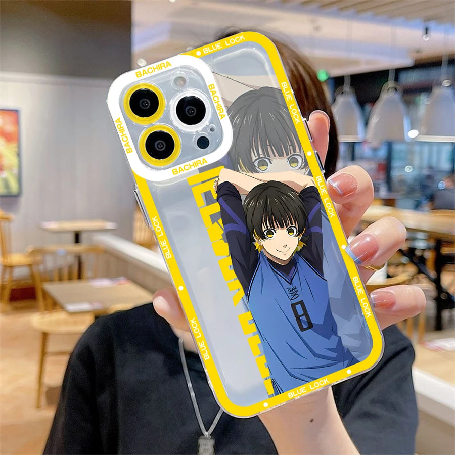 Coque iPhone Blue Lock - Protection Anime