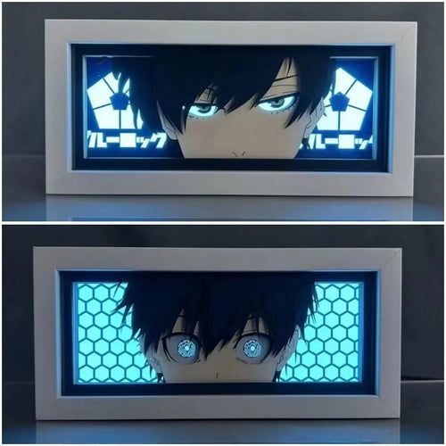 Lampe LED Blue Lock - Veilleuse Isagi Bachira Nagi