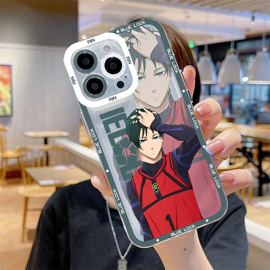 Coque iPhone Blue Lock - Protection Anime