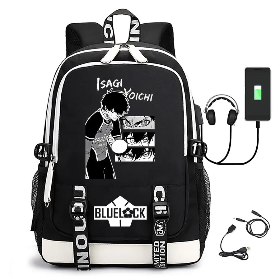 Sac à Dos Blue Lock - Sac d'École Cosplay Anime