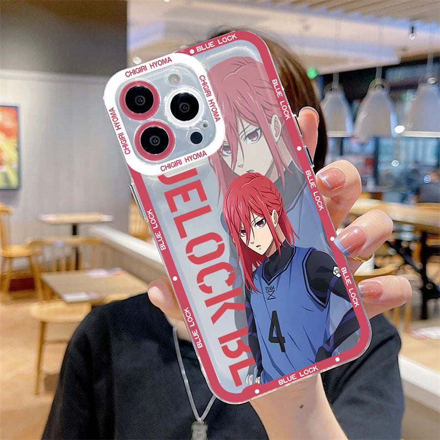 Coque iPhone Blue Lock - Protection Anime