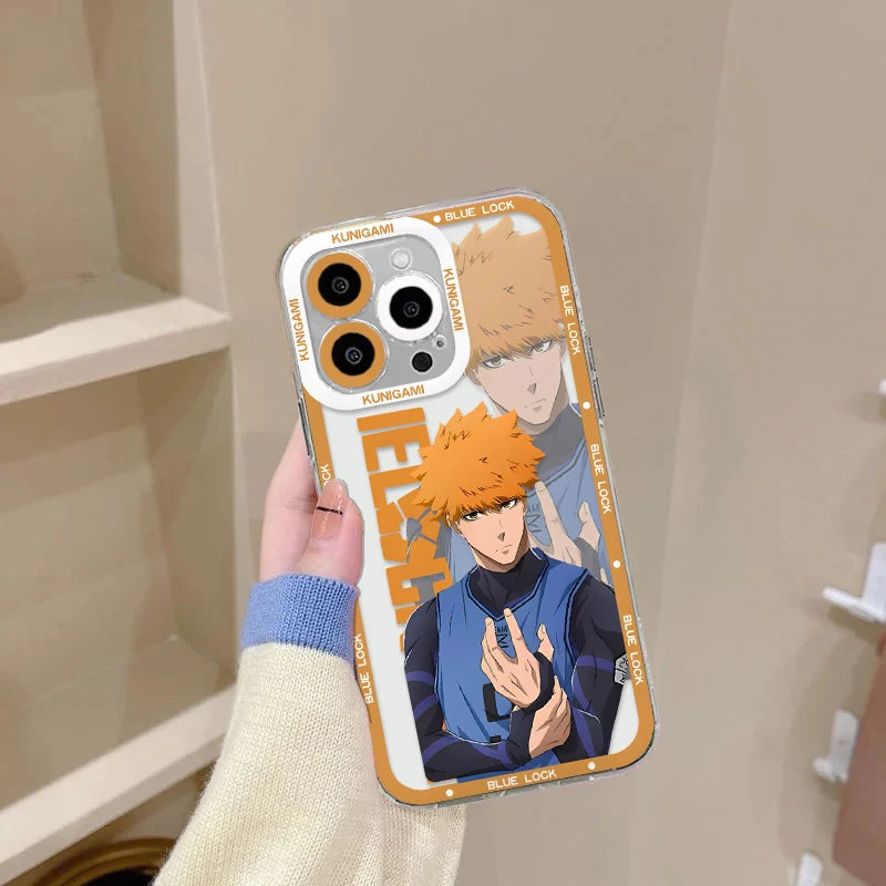 Coque iPhone Blue Lock - Protection Anime