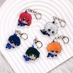 Porte-Clés Blue Lock POP - Isagi Bachira Nagi Rin