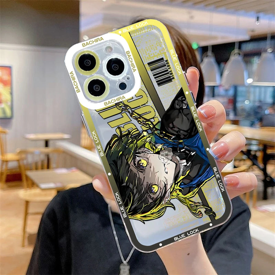 Coque iPhone Blue Lock - Protection Anime