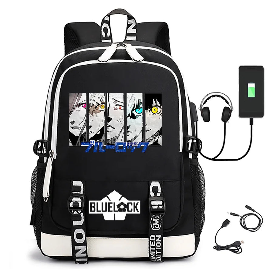 Sac à Dos Blue Lock - Sac d'École Cosplay Anime