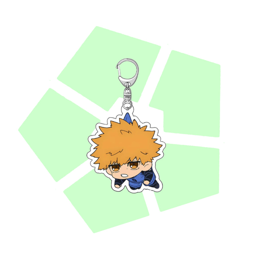 Porte-Clés Blue Lock POP - Isagi Bachira Nagi Rin