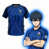 Maillot Blue Lock Japon - Isagi, Bachira, Nagi, Rin