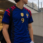 Maillot France U20 Blue Lock Vivian Hugo porté
