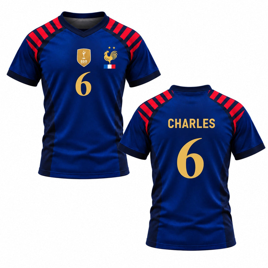 Maillot France U20 - Hugo Blue Lock - Charles Chevalier