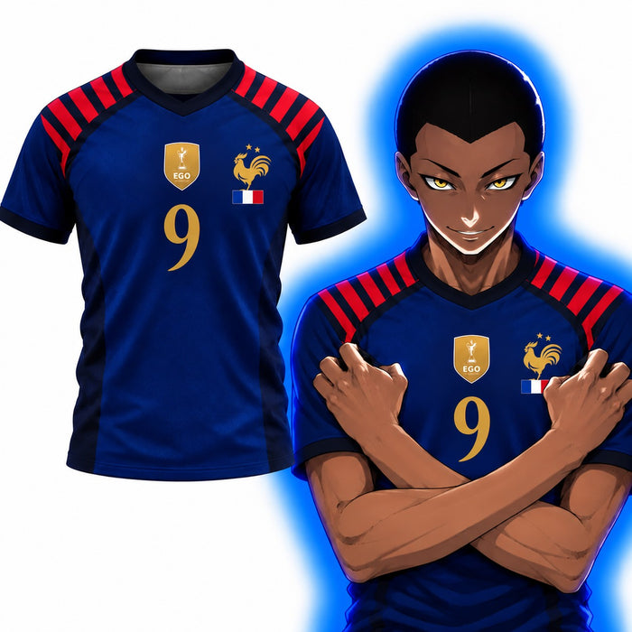 Maillot France U20 - Hugo Blue Lock